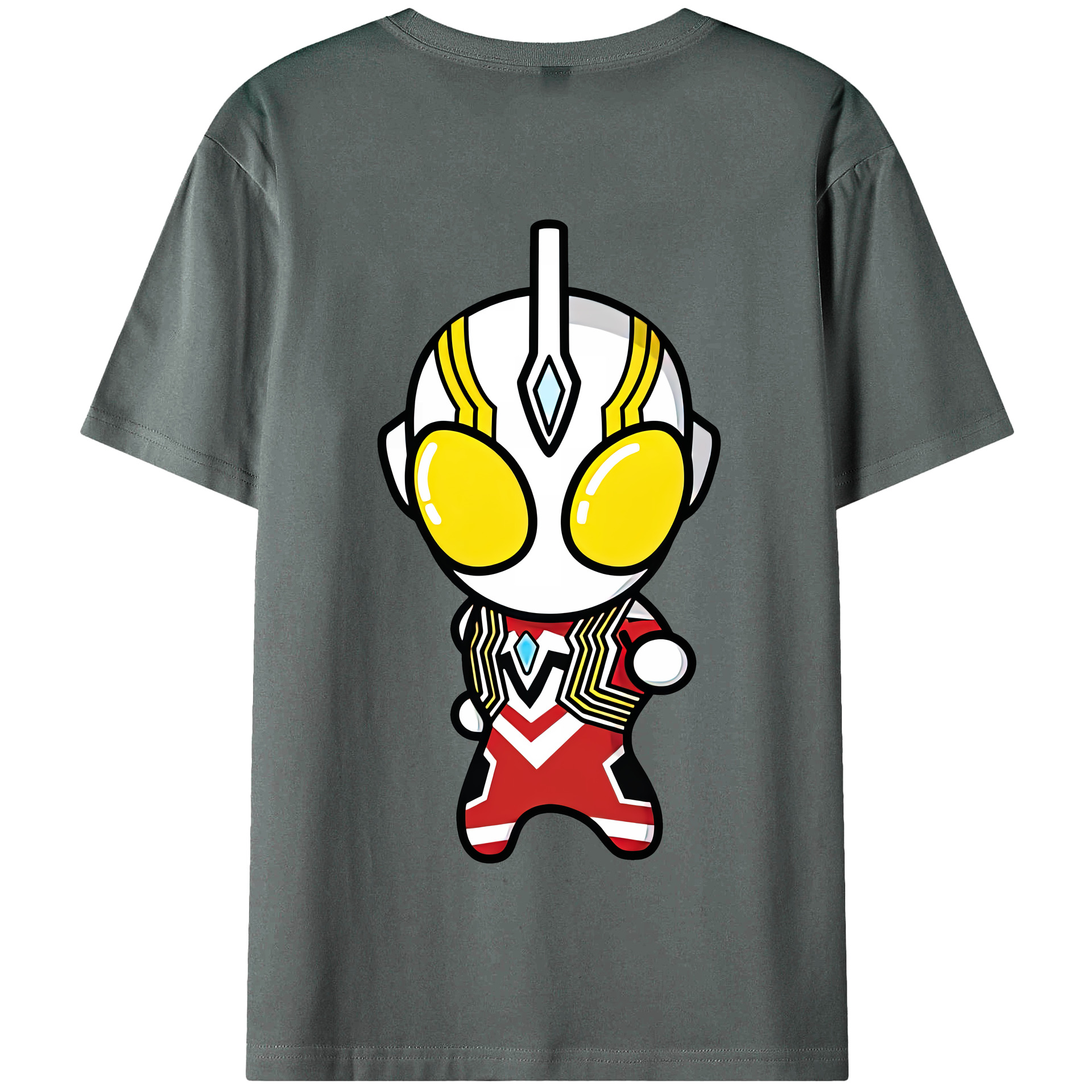（画像用） ウルトラマン Ultraman 綿100％半袖Tシャツ（背面プリント）
